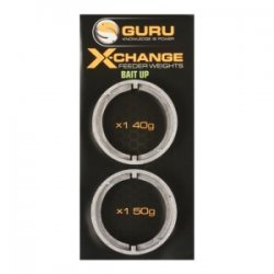 Guru Tackle X Change Bait Up Feeder Paquete de pesas de repuesto pesado