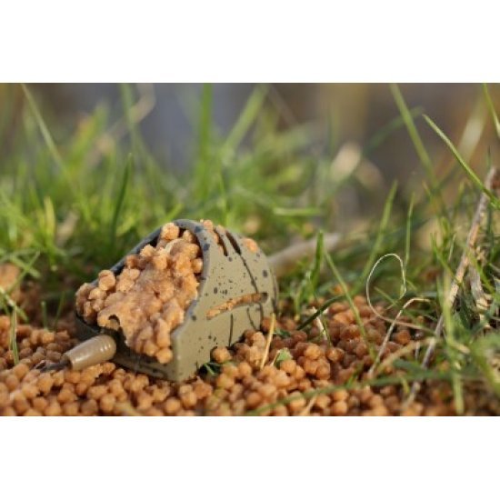 Alimentador de pellets híbrido Guru Tackle Mini 24 g en línea