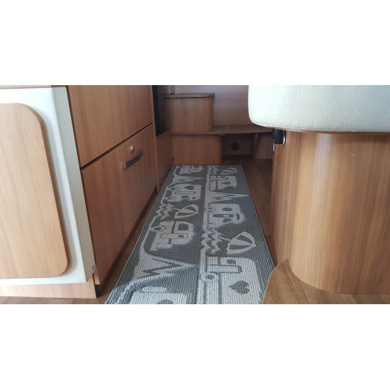 Arisol Dry running mat Grey 150cm