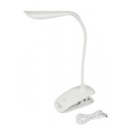 Bo-Camp Lamp with Clip Touch Rechargable 55 Lumen