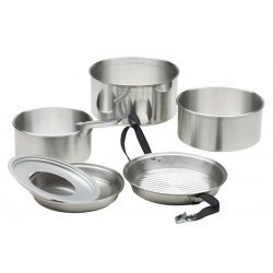 Bo-Camp Cookware set Safari 7 Pieces Aluminium