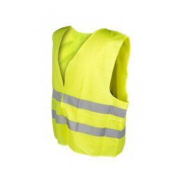Carpoint Safety Vest Reflective Fluorescent yellow