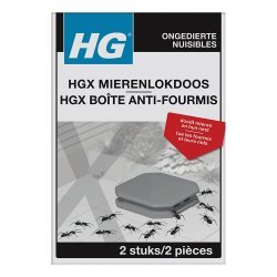 Caja de cebo para hormigas HG en 2 piezas