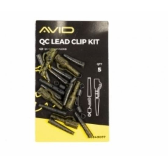 Kit de clip de plomo Avid Carp QC