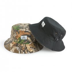Fortis Eyewear Bucket Hat Reversible Realtree Negro Talla S-M