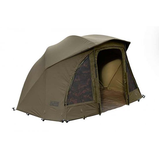 El sistema Fox Retreat Brolly incluye relleno de vapor