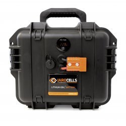 Jarocells Pelican 2050 Portable Storm Case Verde Alta Capacidad 12V56Ah