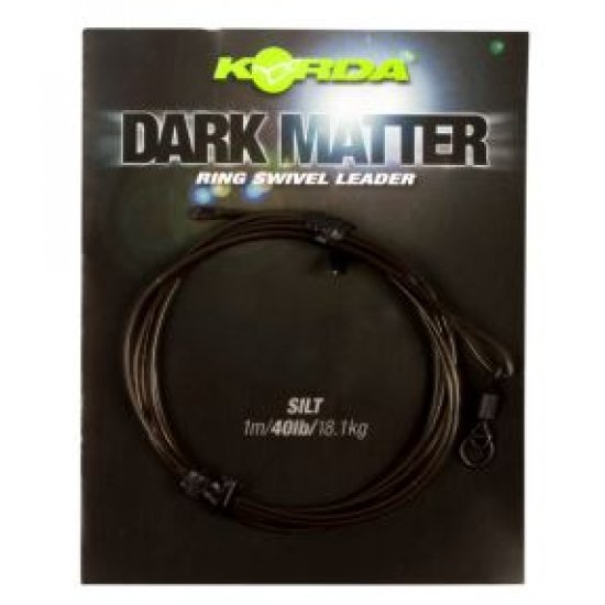 Korda Dark Matter Leader Anillo Giratorio 1.00m 40lb