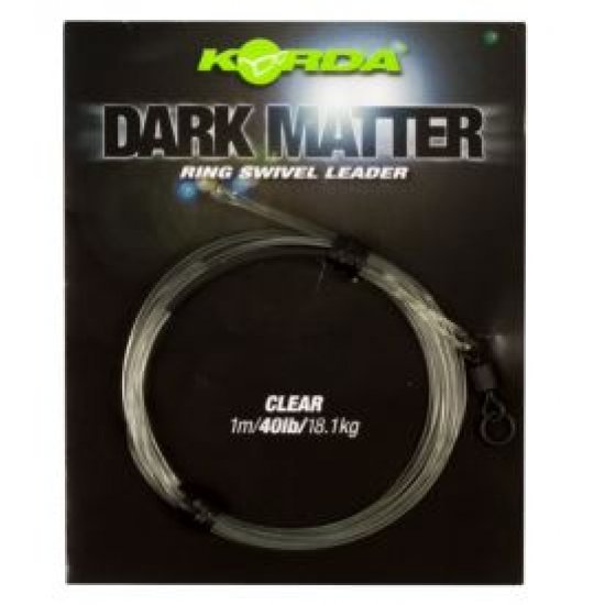 Korda Dark Matter Leader Anillo Giratorio 1.00m 40lb