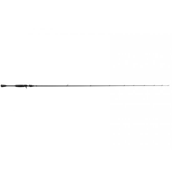 Lews TP1 Black Speed Stick Worm Rod Negro