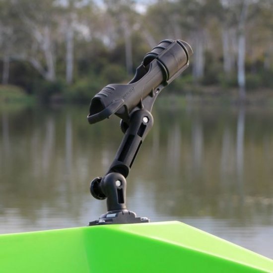 2 soportes para kayak, accesorios de montaje en pista de kayak, soporte  para remo de kayak para pesca, equipo de remo de kayak