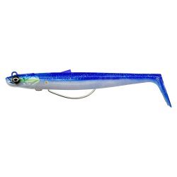 Savage Gear Sandeel V2 WL 11.5cm 22g Plata perla azul hundida