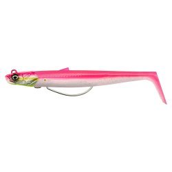 Savage Gear Sandeel V2 WL 11,5 cm 22 g Plata perla rosa hundida