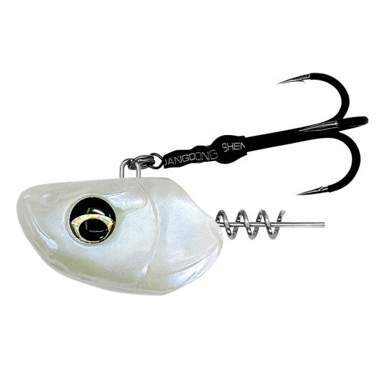 Savage Gear Monster Cabeza Vertical 45g 1/0 Manzana Perla 1 Pieza