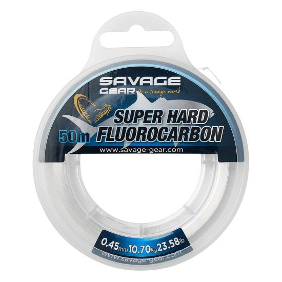 Savage Gear Fluorocarbono Super Duro 50m 0.60mm Transparente