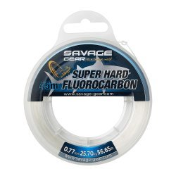 Savage Gear Fluorocarbono Super Duro 45m 0.77mm Claro