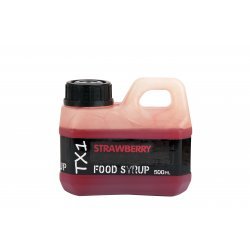 Shimano Tribal TX1 Atrayente de Jarabe Alimenticio de Fresa 500ml