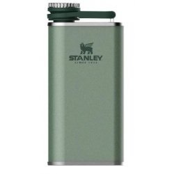 Stanley Classic Easy Fill petaca de boca ancha 0,23 l verde martillado