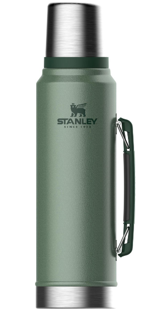 Stanley Legendary Classic Bottle 1.00L Hammertone Ice - Stanley Legendary Classic  Bottle 1.00L Hammertone Ice