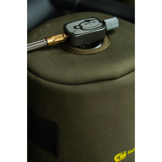 Ridgemonkey Ecopower - Tapa para depósito de gas con calefacción USB