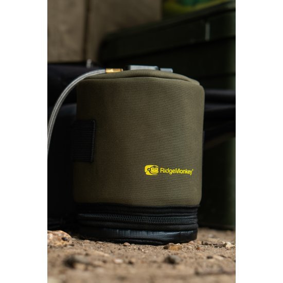 Ridgemonkey Ecopower - Tapa para depósito de gas con calefacción USB