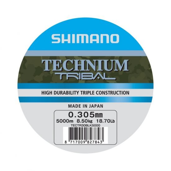 Shimano Technium Tribal 5000m 0.305mm Granel