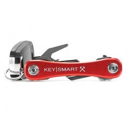 Llavero KeySmart Rugged Red Clam