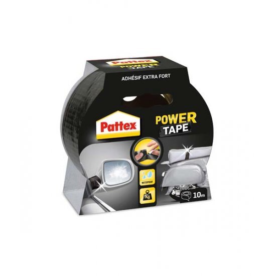 Pattex Power Tape black roll 10 Meters