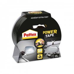 Pattex Power Tape black roll 25 Meters