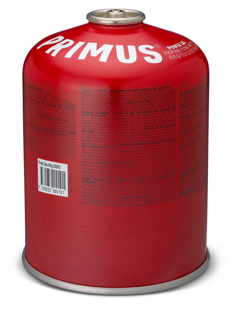 Primus Power Gas 100g Cartucho de gas. Rango de temperaturas de uso: 2