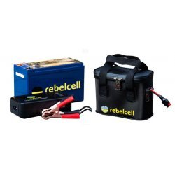 Rebelcell 12V07 AV paquete de iones de litio y oferta de estuche de transporte