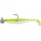 Westin ShadTeez Slim R N R 10cm #4/0 7g Chartreuse espumoso