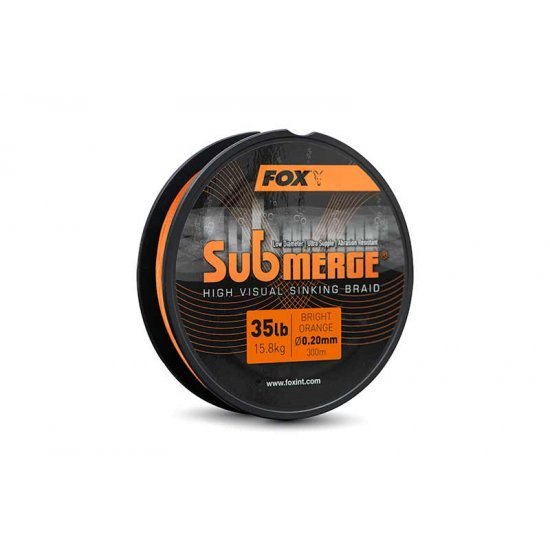 Trenza Hundida Fox Submerge Naranja 300m 0.20mm