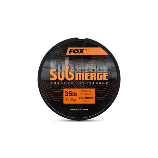 Fox Submerge Trenza Hundida Naranja 600m 0.20mm