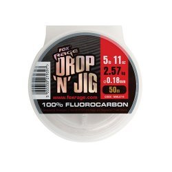 Fox Rage Drop & Jig Fluorocarbono 0.18mm 50m