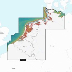 Garmin Navionics+ Mapa NVEU076R Benelux y Alemania Oeste