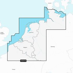 Tarjeta Navionics+ MSD - Benelux y Alemania, Oeste