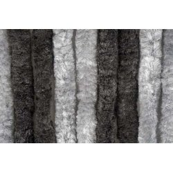 Arisol Fly Curtain 'Cat Tail' 220x90cm Grey/Anthracite
