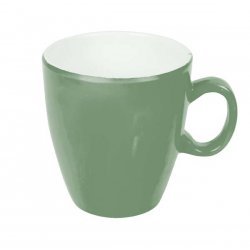 Bo-Camp Mug 100% Melamine 7,5x8,5cm Twotone Green