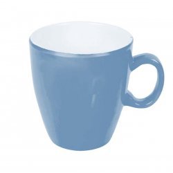 Bo-Camp Mug 100% Melamine 7,5x8,5cm Twotone Steel Blue