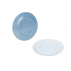Bo-Camp Dish 100% Melamine 13cm Twotone Steel Blue